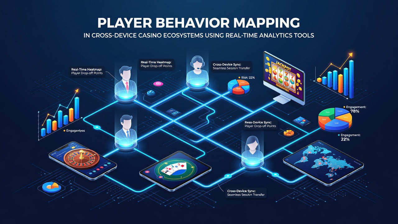 Echtzeit-Analysetools visualisieren Spielerverhalten über mobile und Desktop-Geräte in Casino-Ökosystemen